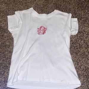 white devil shirt